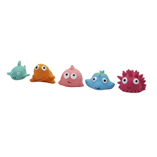 Bud'z Jouet en latex avec "Squeaker" - Mini créatures océaniques