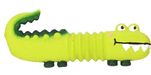 Bud'z Jouet en latex avec "Squeaker" - Lézard - Vert