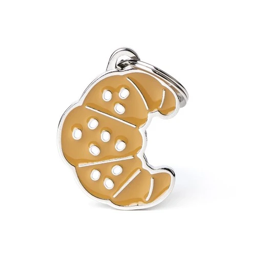 Médaille pour chien collection Food, Croissant