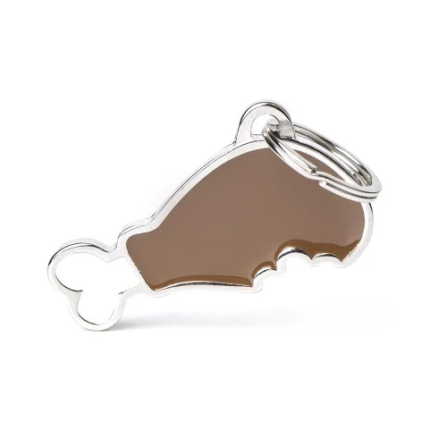 Médaille pour chien collection Food, Cuisse de poulet