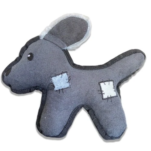 Bud'z Jouet en peluche Patchs - Pitou - Gris