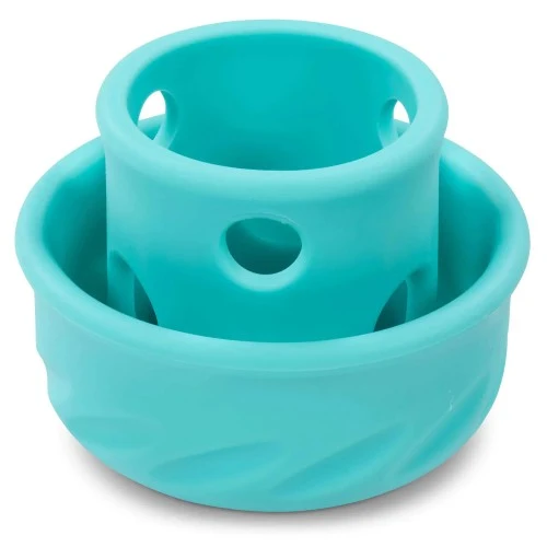 Messy Mutts Jouet pour chien ''Totally Pooched, Puzzle'n Play'' - Bleu