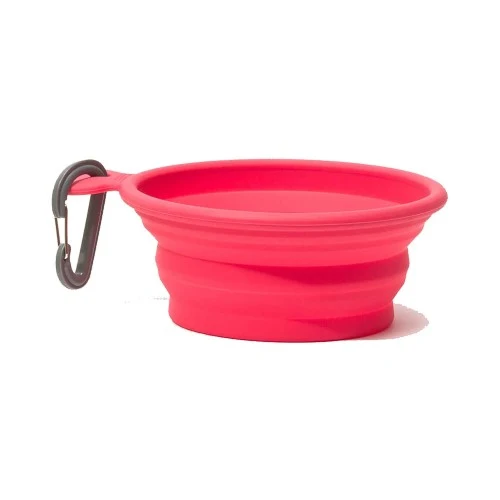 Messy Mutts Bol en silicone rétractable - Pastèque