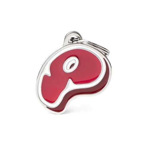 Médaille pour chien collection Food, Steak