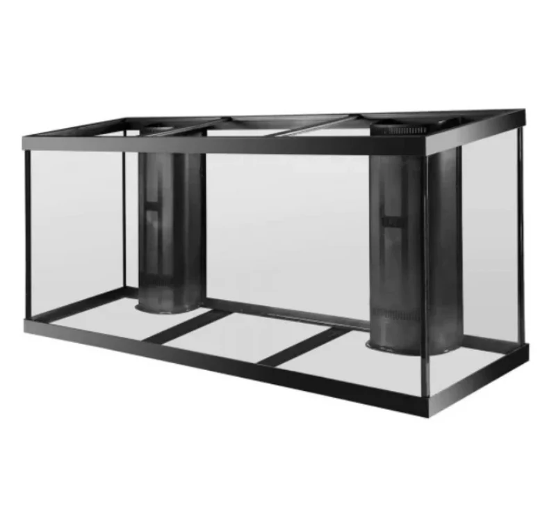 Aquarium pré-percé - avec 2 Overflows noirs - 125 gal