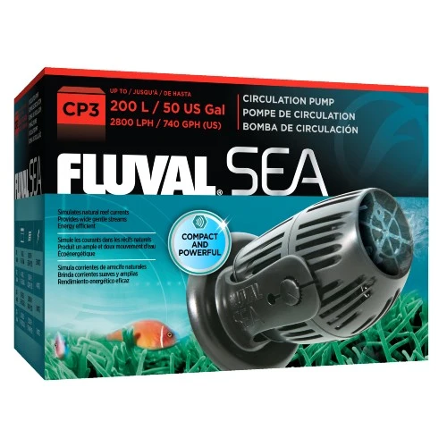 Pompe de circulation Fluval Sea CP3 - 5 W, - 2 800 L/h (740 gal US/h)