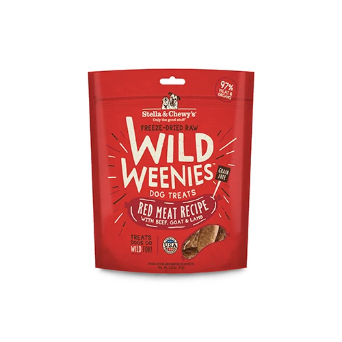 Stella & Chewy's, gâteries pour chien, saucisses de viandes rouges