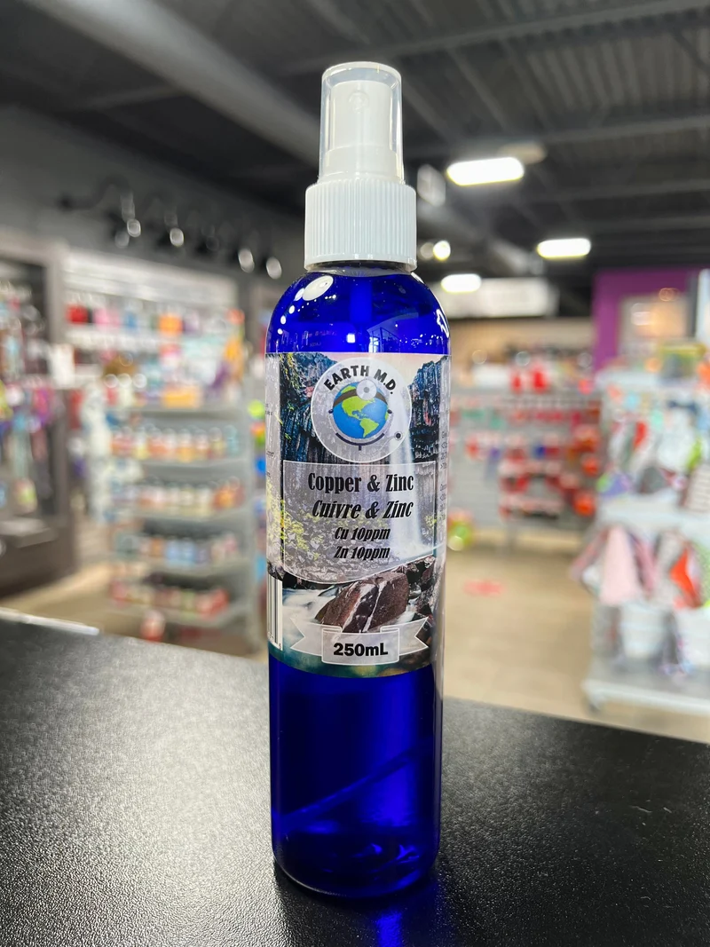 Cuivre et zinc colloïdal (10ppm/10ppm)