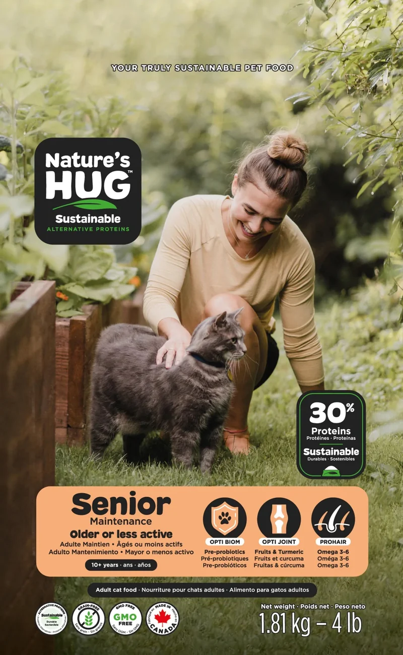 Nature's Hug - Chat senior et moins actif