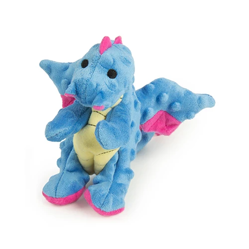 Jouet Go Dog Chew Guard résistant, dragon bleu