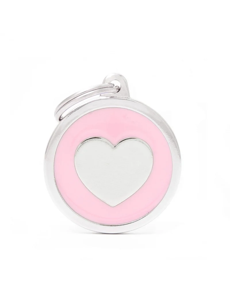 Médaille collection Classic, GRAND ROND ROSE COEUR