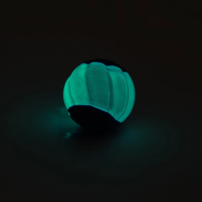 Balle Duo Zeus phosphorescente avec organe sonore, paquet de 2, diam. 5 cm