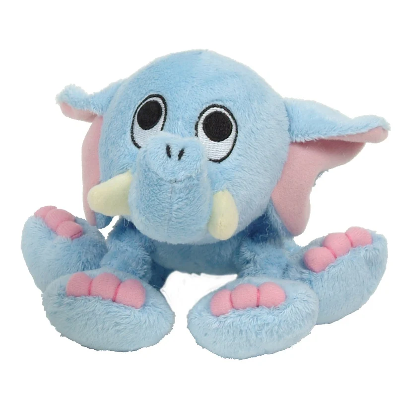 Jouet Puppy Luvz Dogit en peluche avec organe sonore - Éléphant bleu