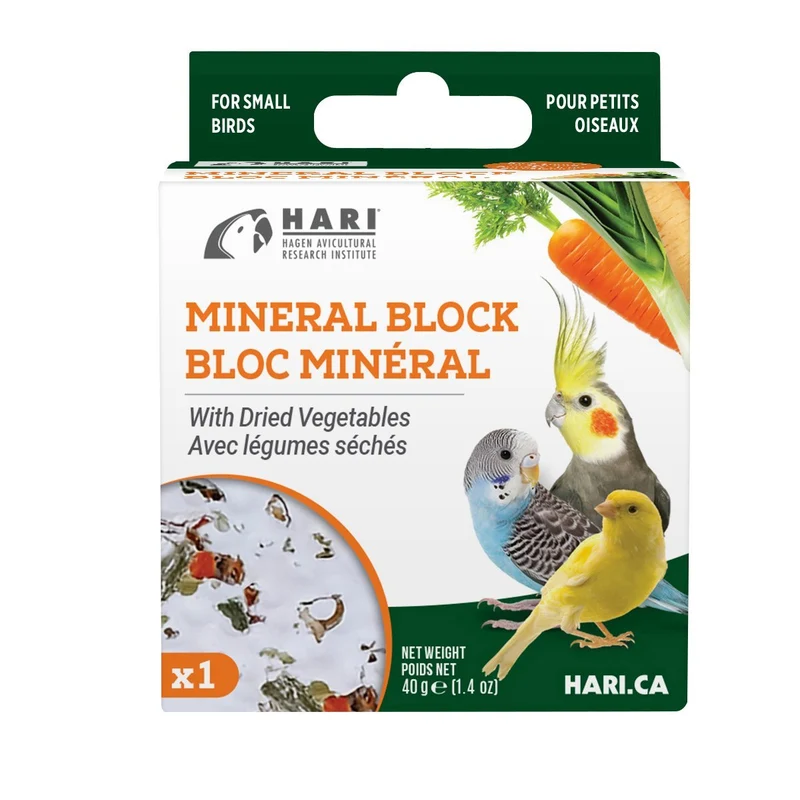 Living World Bloc minéral avec légumes séchés 40g