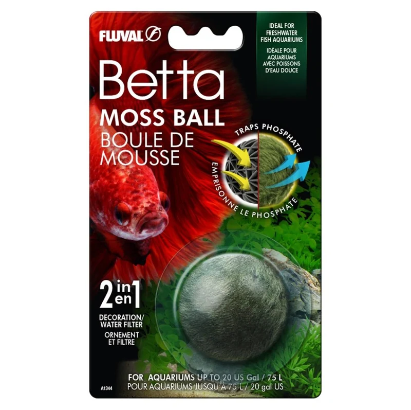 Boule de mousse Fluval Betta - 4,5 cm (1,8 po)