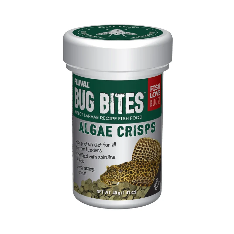 Fluval Bug Bites Croustilles a base d'algues