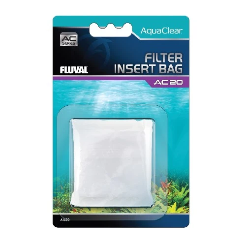 Fluval Sac pour masse filtrante AC20 AquaClear, paquet de 2