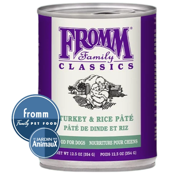 Conserve pour chien FROMM CLASSICS - DINDE