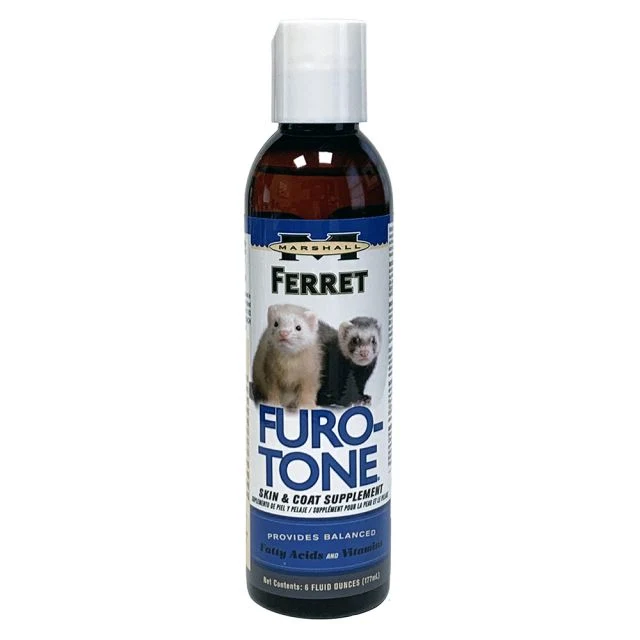 Supplément Furo-Tone pour la peau et le pelage pour furets 6 oz – Marshall
