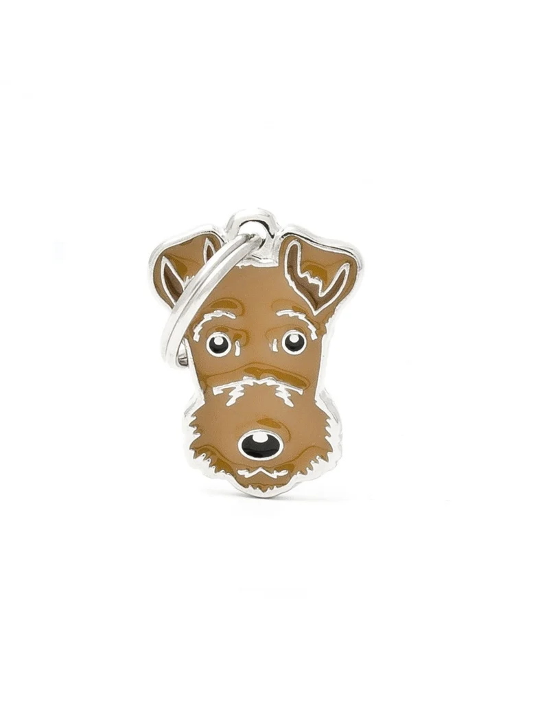 Médaille pour chien collection Friends, AIREDALE TERRIER