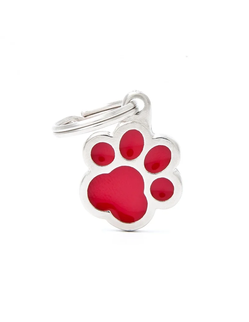 Médaille collection classic, PATTE ROUGE PETITE