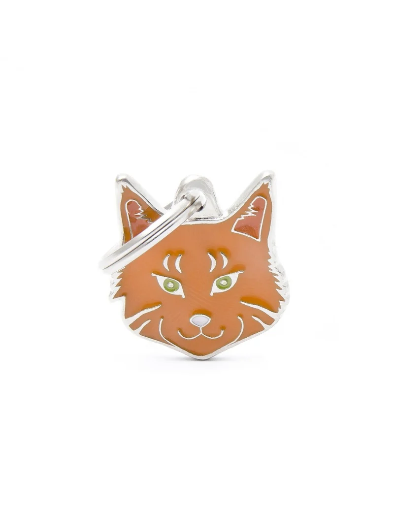 Médaille pour chat collection Friends, MAINE COON, Couleurs variées