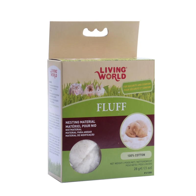 Duvet Living World pour hamsters - 28 gr (1 oz)
