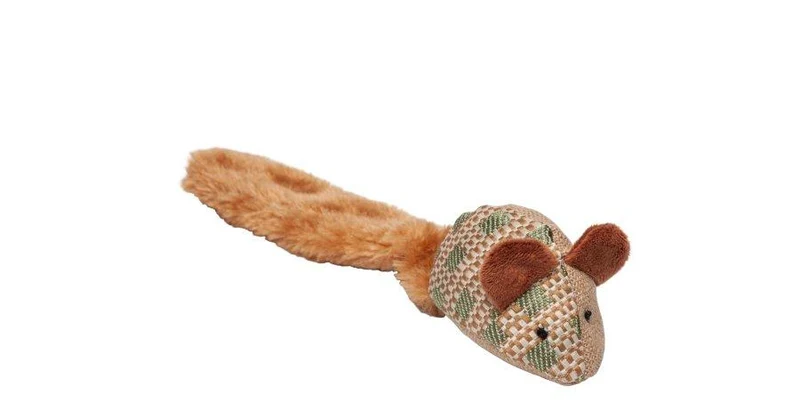 Bud'z Jouet pour chat - Souris avec queue géante 12"