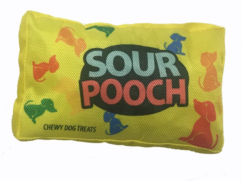 Spot Jouet pour chien - sac de bonbons sûre CANDY SOUR POOCH 7''