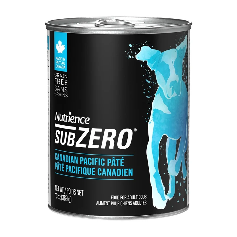 Nourriture en Conserve pour chien Sub Zéro - Pâté Pacifique canadien - 369 gr