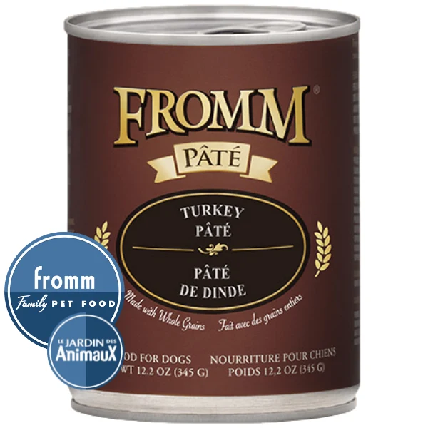 Conserve pour chien FROMM - PÂTÉ DE DINDE