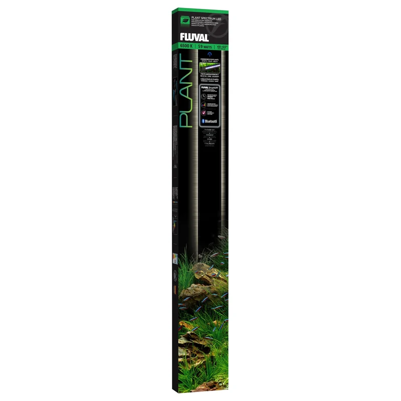 Rampe d’éclairage à DEL Plant Spectrum Fluval, 59 W, 122 à 153 cm (48 à 60 po)
