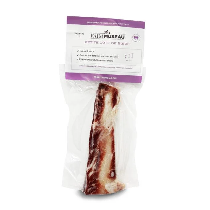 Nourriture crue pour chien Faim Museau - Petite Côte de Bœuf