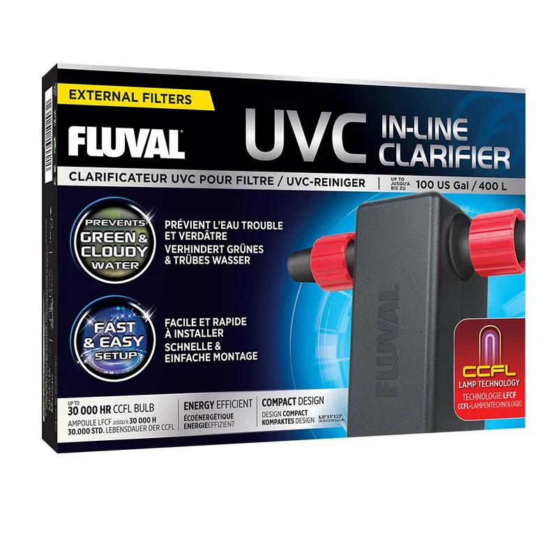clarificateur UVC Fluval pour filtre - Fluval