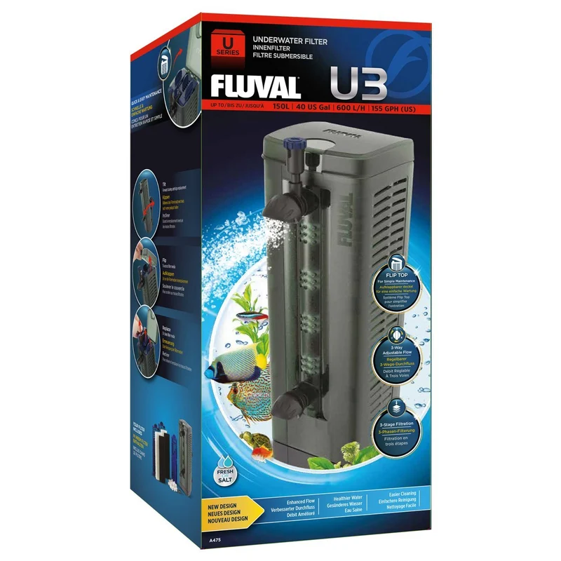 Filtre submersible U3 - Jusqu’à 150 L (40 gal US)