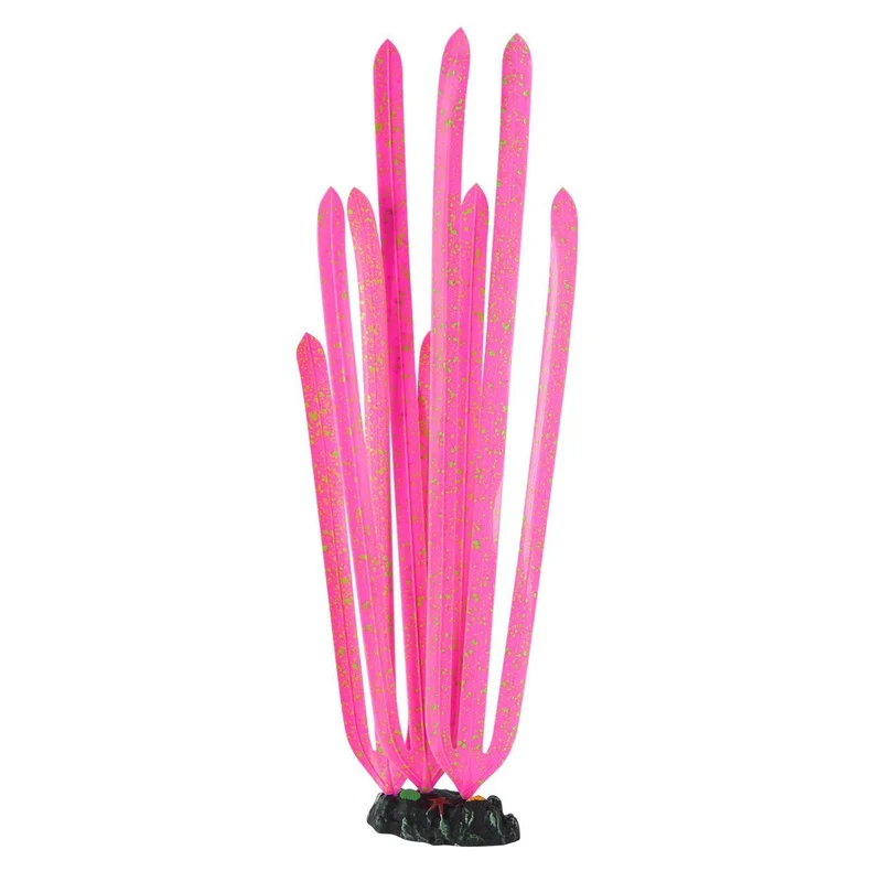 Vallisneria, Décoration pour aquarium GLOW, rose