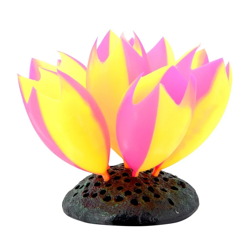 Décoration pour aquarium GLOW, rose