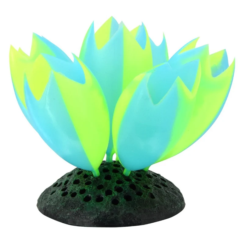 Décoration pour aquarium GLOW, bleu