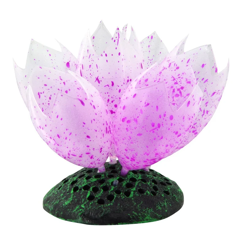 Copie de Décoration pour aquarium GLOW, mauve