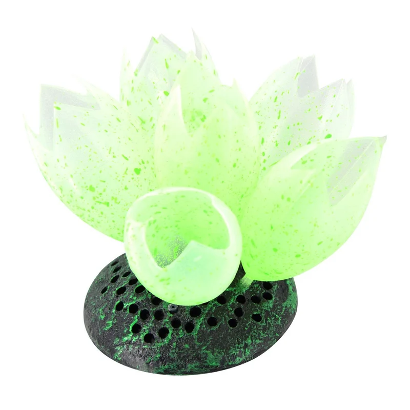 Décoration pour aquarium GLOW, vert