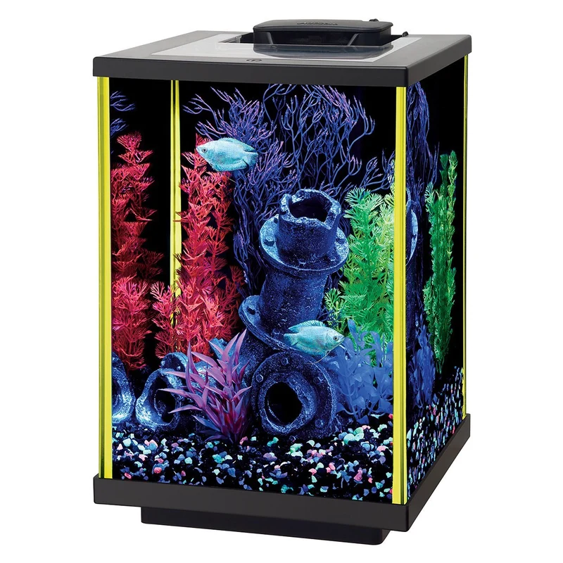 Aquarium équipé Aqueon, NeoGlow LED, 5 gallons, Lime