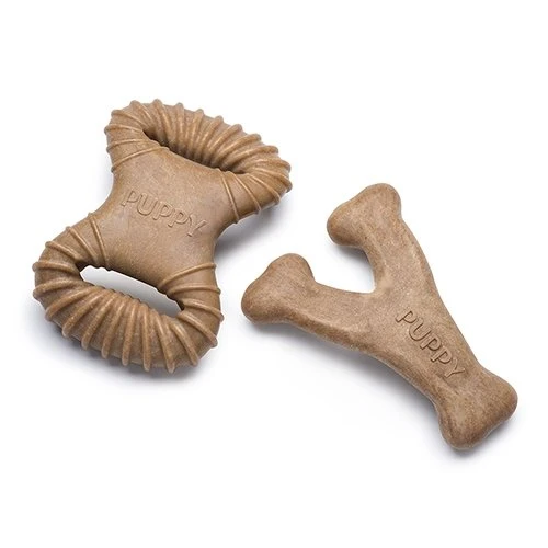 Benebone chiot, Wishbone et Dental Chew, Bacon