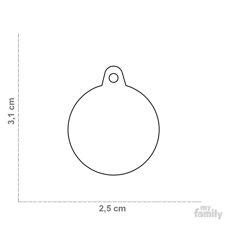Médaille collection Charms, "I'M THE KING", MOYEN