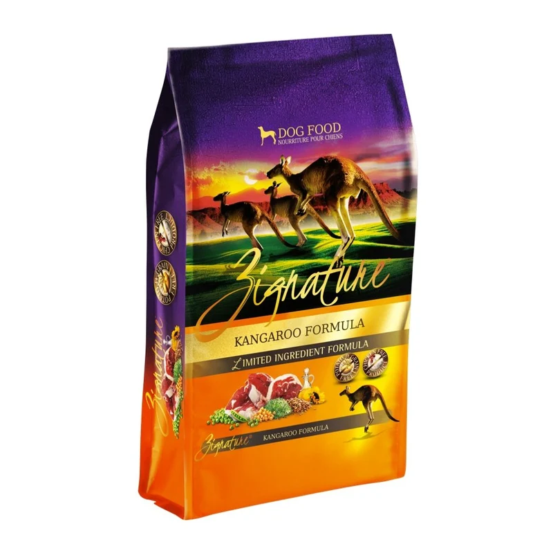 Zignature chien adulte formule à base de kangourou