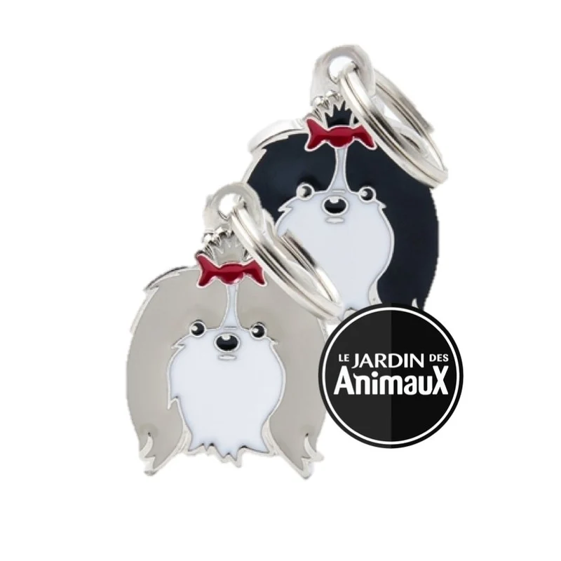 Médaille pour chien collection Friends, SHIH TZU, Couleurs variées