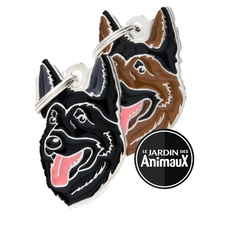 Médaille pour chien collection Friends, BERGER ALLEMAND, Couleurs variées