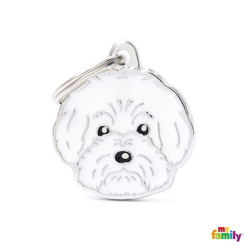 Médaille pour chien collection Friends, BICHON BOLONAIS