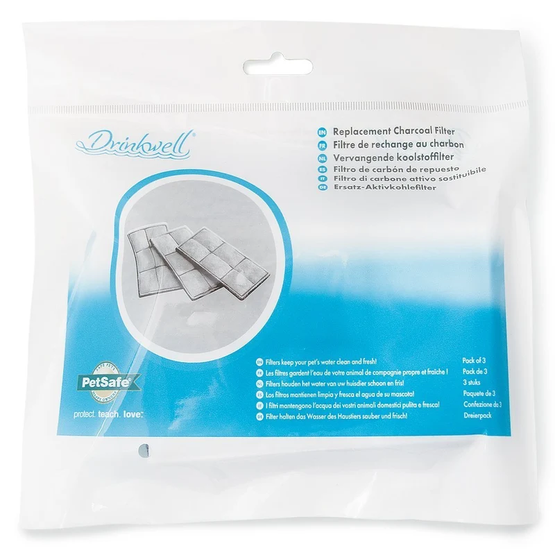 Drinkwell Filtres à charbon de rechange de qualité supérieure (3 packs)