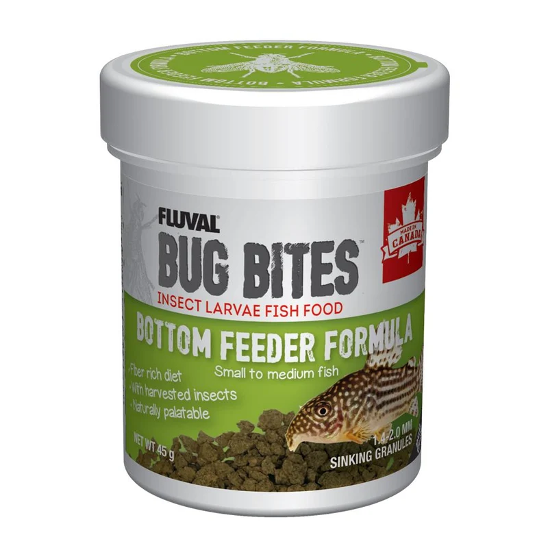 Bug Bites Microgranulés pour poisson de fond - Petits / moyens
