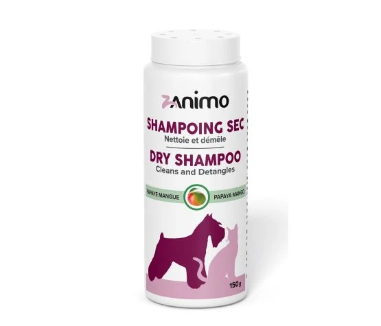 Shampooing sec pour animaux Zanimo